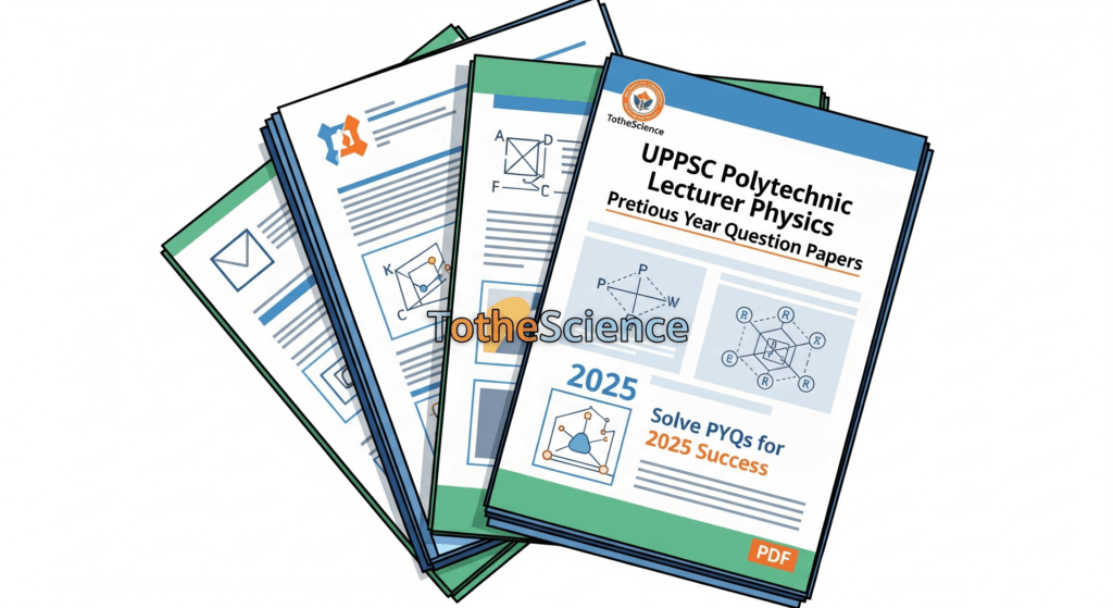 UPPSC Polytechnic Lecturer Physics Previous Year Question Papers PDF Download Free: Solve PYQs for 2025 Success 2 UP Polytechnic Lecturer Physics Previous Year Question Papers PDF Download