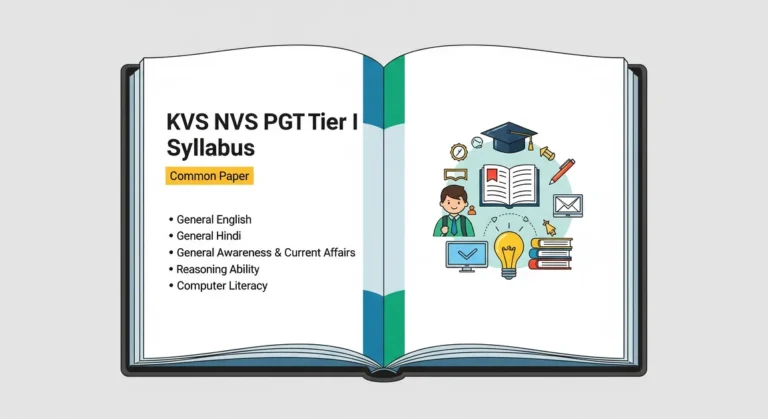 KVS NVS PGT Tier-I Syllabus PDF & Exam Pattern 2025: Detailed Topic-Wise Guide 10 KVS NVS PGT Tier-I Syllabus PDF Download