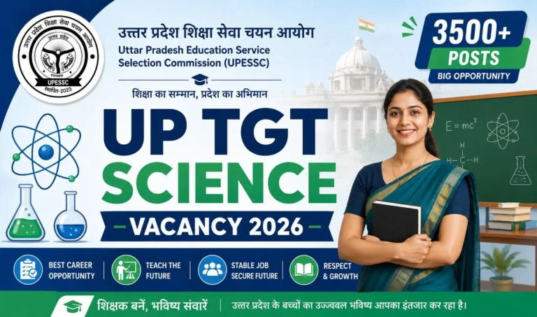 UP Teaching Vacancy 2026: एडेड स्कूलों में 23,213 TGT-PGT पदों पर भर्ती ...